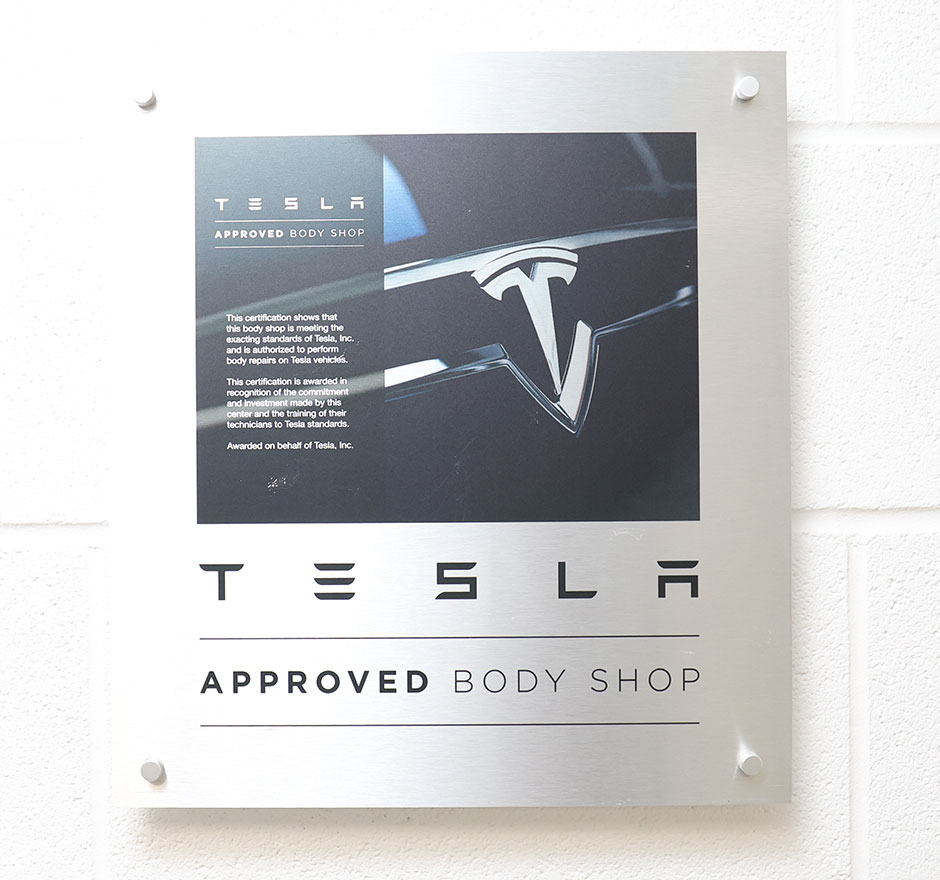 Approved by the pioneering electric car maker Tesla 